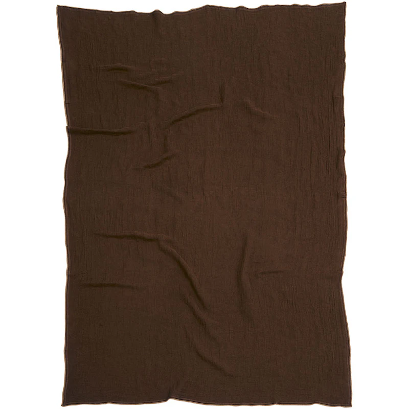 Evy Throw 130x190 cm, Dark Brown