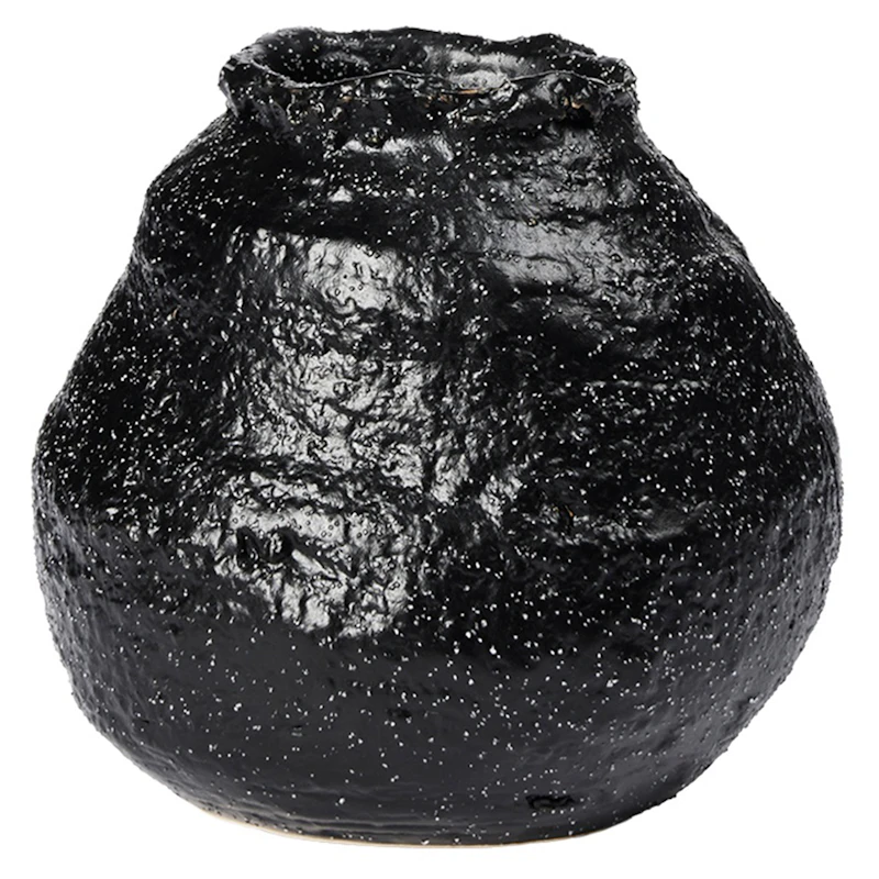 Alma Vase Black, 10 cm