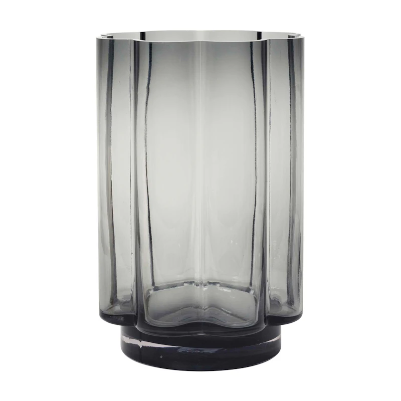 Anya Hurricane Candle Holder Large, Grey