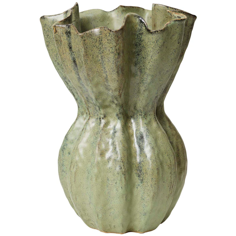Cori Vase Large, Antique Green