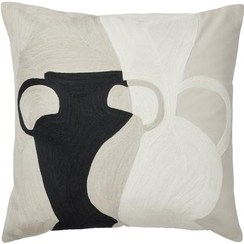 Eva Cushion Cover 50x50 cm, Black