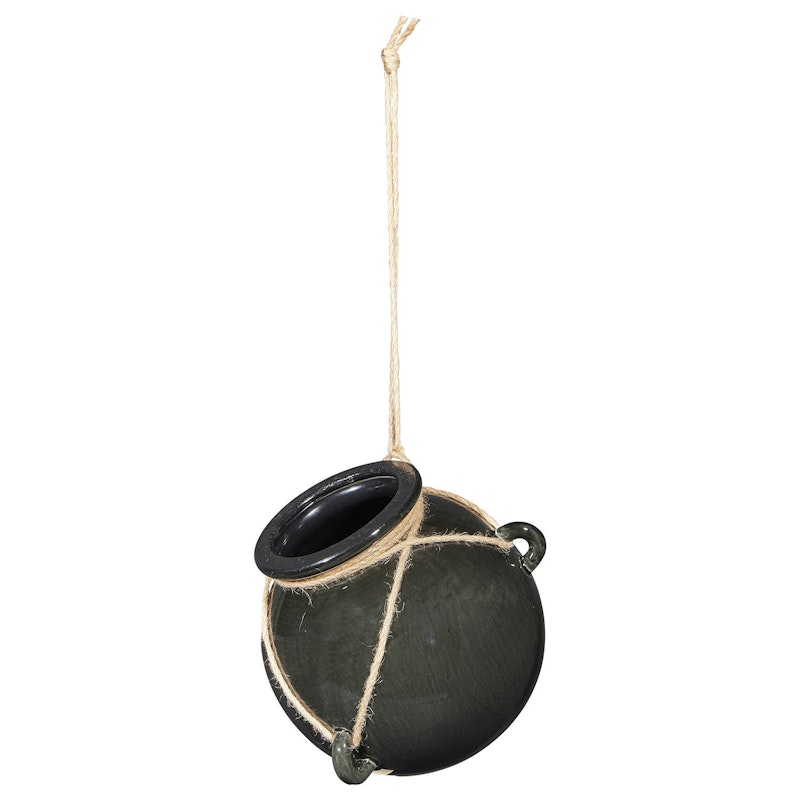 Eya Hanging Flowerpot, Dark Green