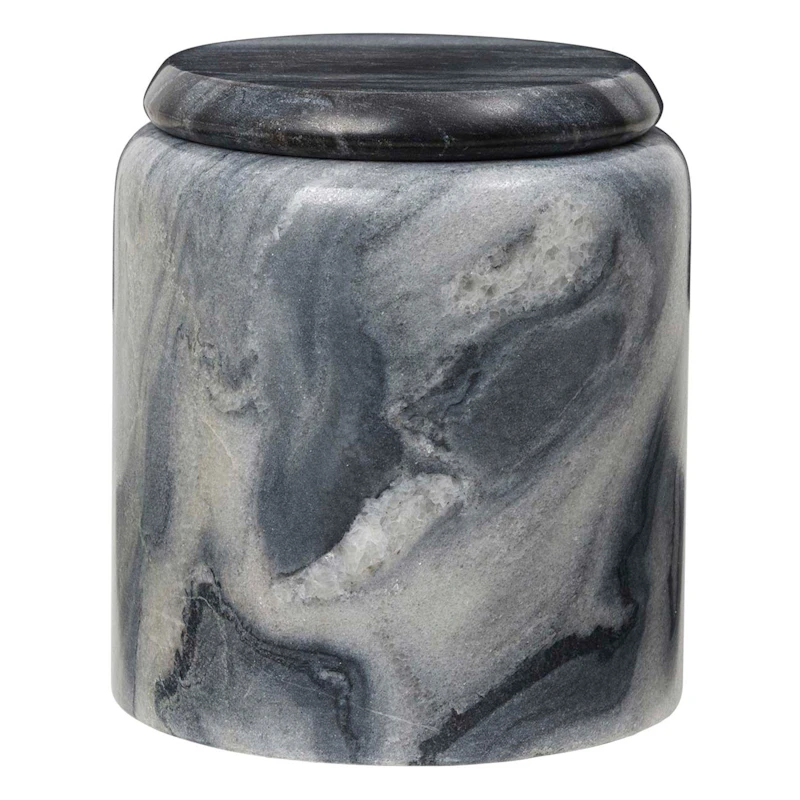 Hedvig Jar 11 cm, Black Marble