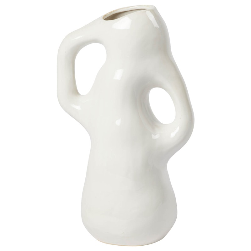 Isolde Vase, White