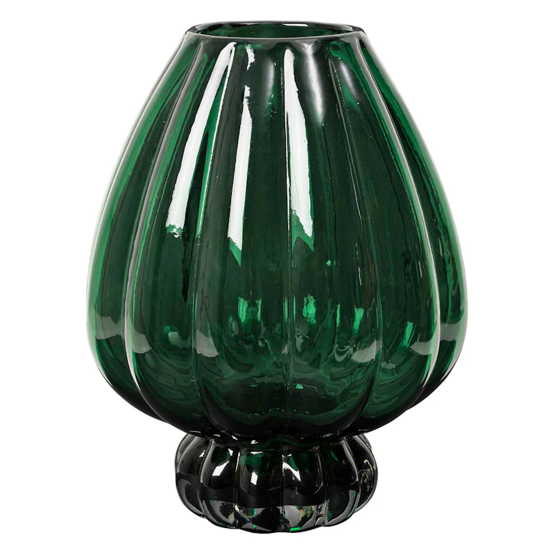 Malou Vase, Dark Green