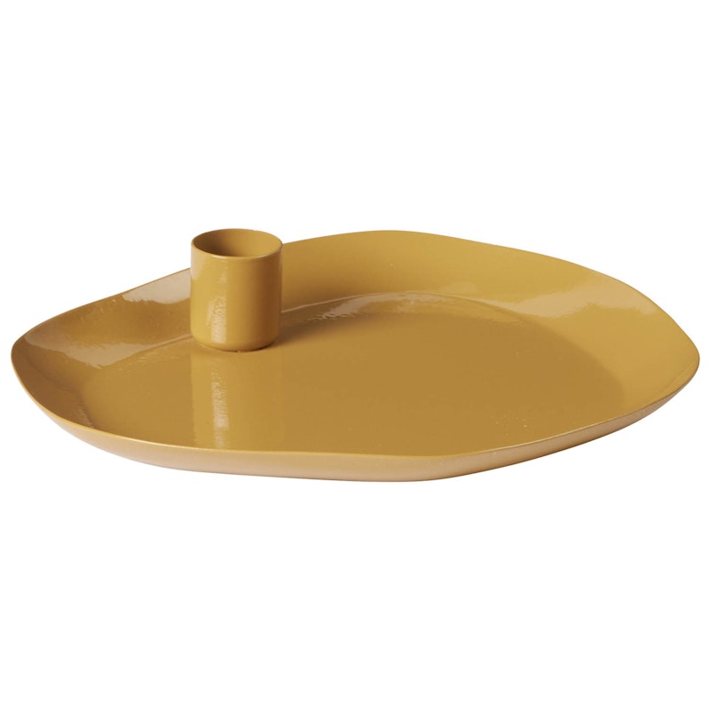 Mie Candlestick 16 cm, Cinnamon Sand