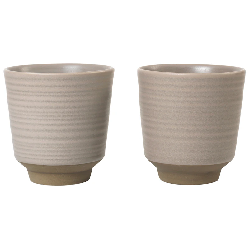 Miko Mug 2-pack, Grey