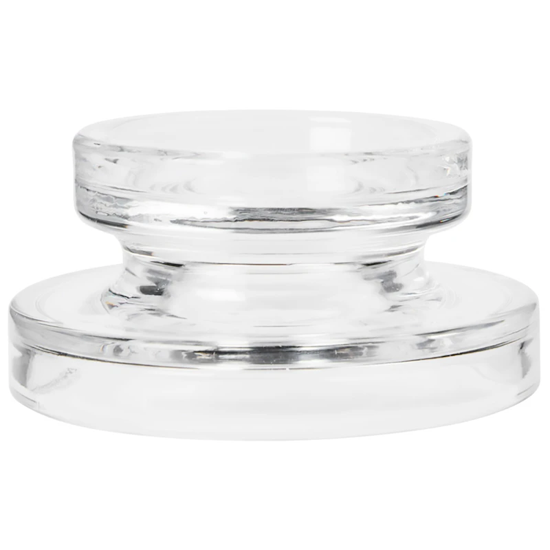 Petra Candle Holder L, Clear