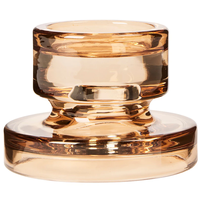 Petra Candle Holder S, Brown