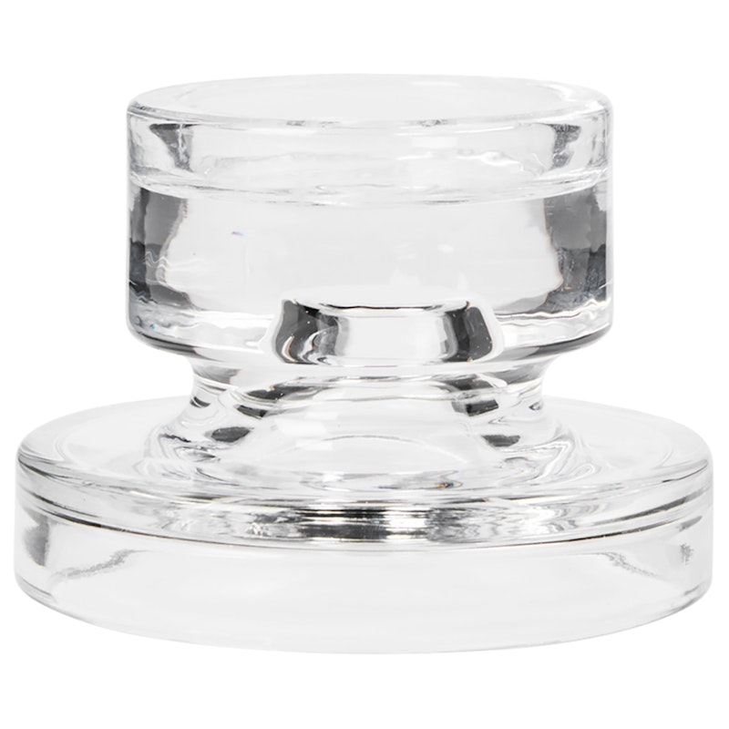 Petra Candle Holder S, Clear