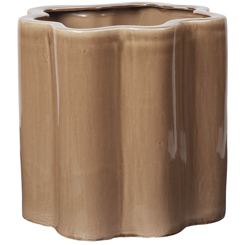 Sonja Planter Brown, 36 cm