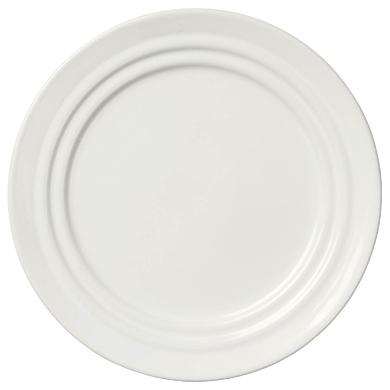 Stevns Dessert Plate Chalk White, 16 cm