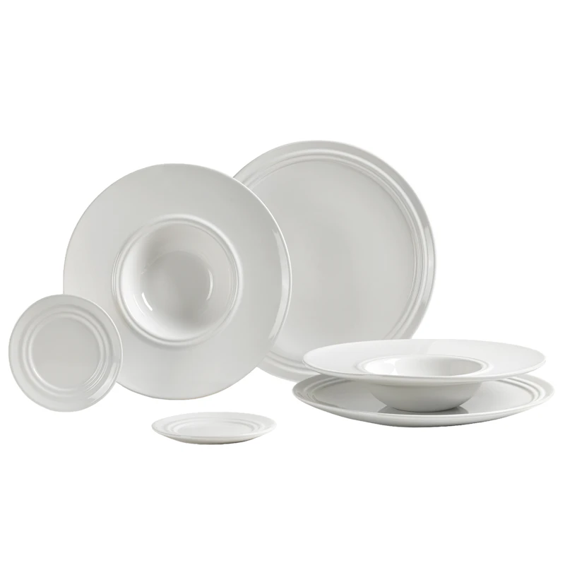 Stevns Dinner Set 6 Pieces, White