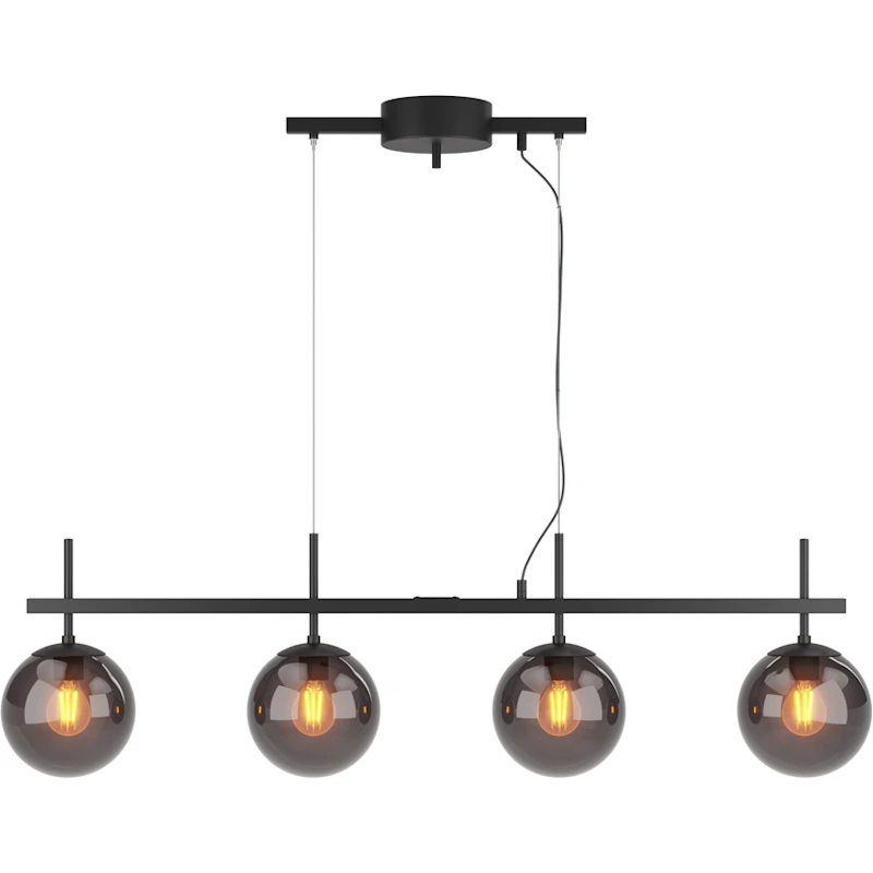 Boyle Pendant, Smoke Grey