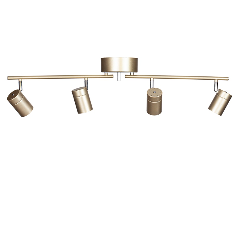 Correct Ceiling Light 4 Low, Gold