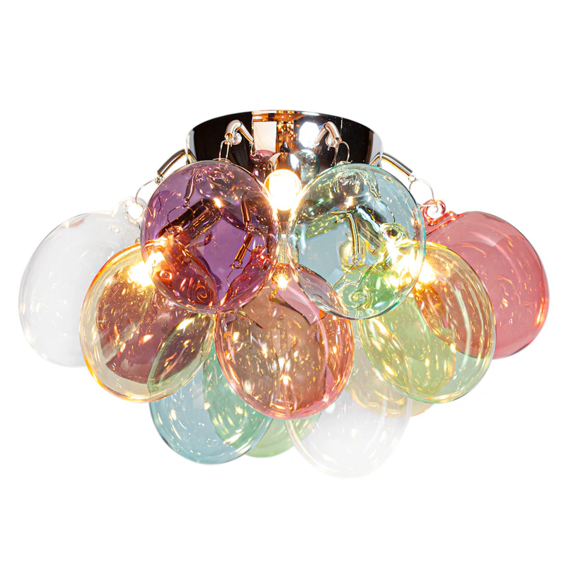 Gross Flush Ceiling Light 30 cm, Multi
