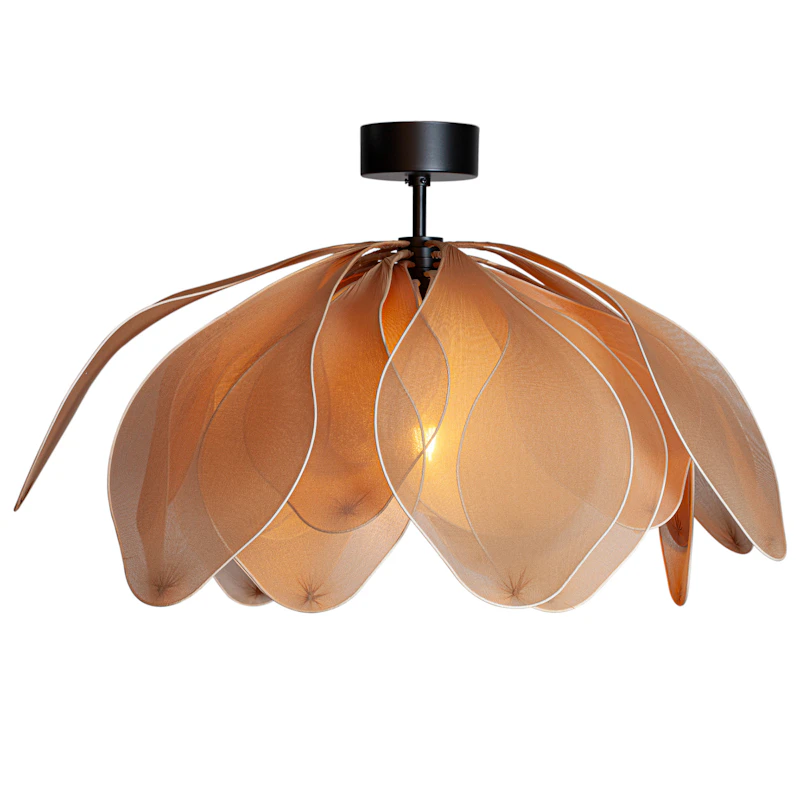 Lou Lou Flush Ceiling Light, Natural