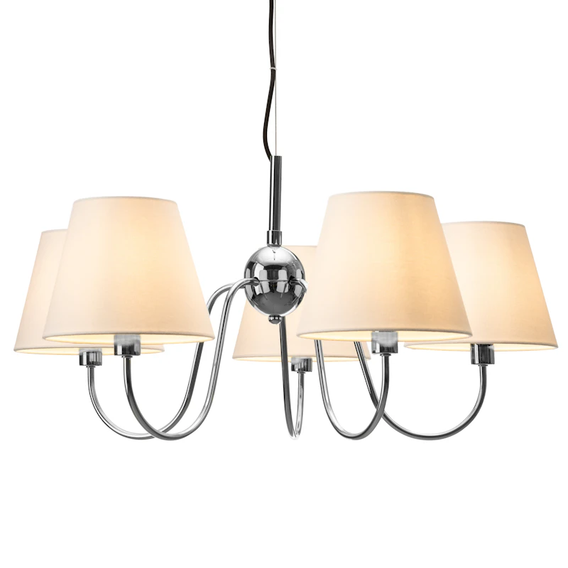 Lynx Pendant Lamp, Chrome