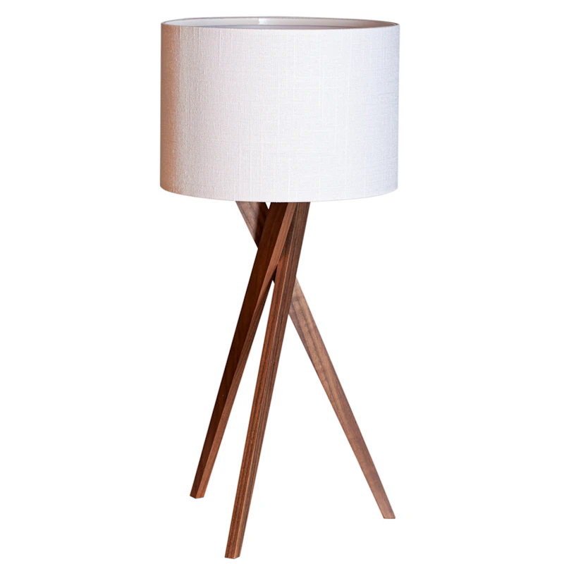 Vega Table Lamp, Walnut
