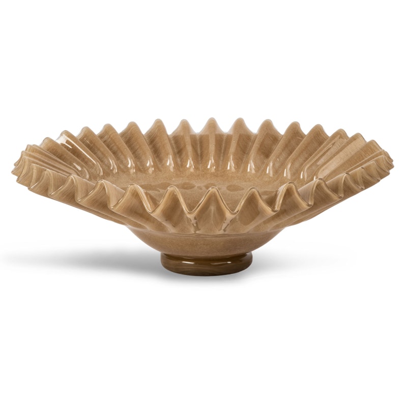 Lori Bowl 38 cm, Beige