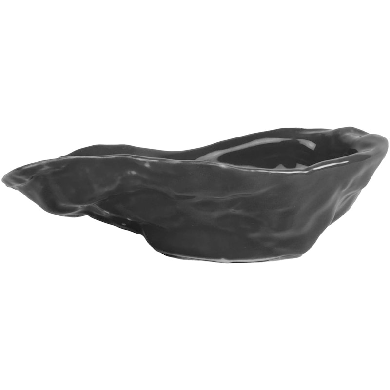 Oyster Bowl 8x13 cm, Grey