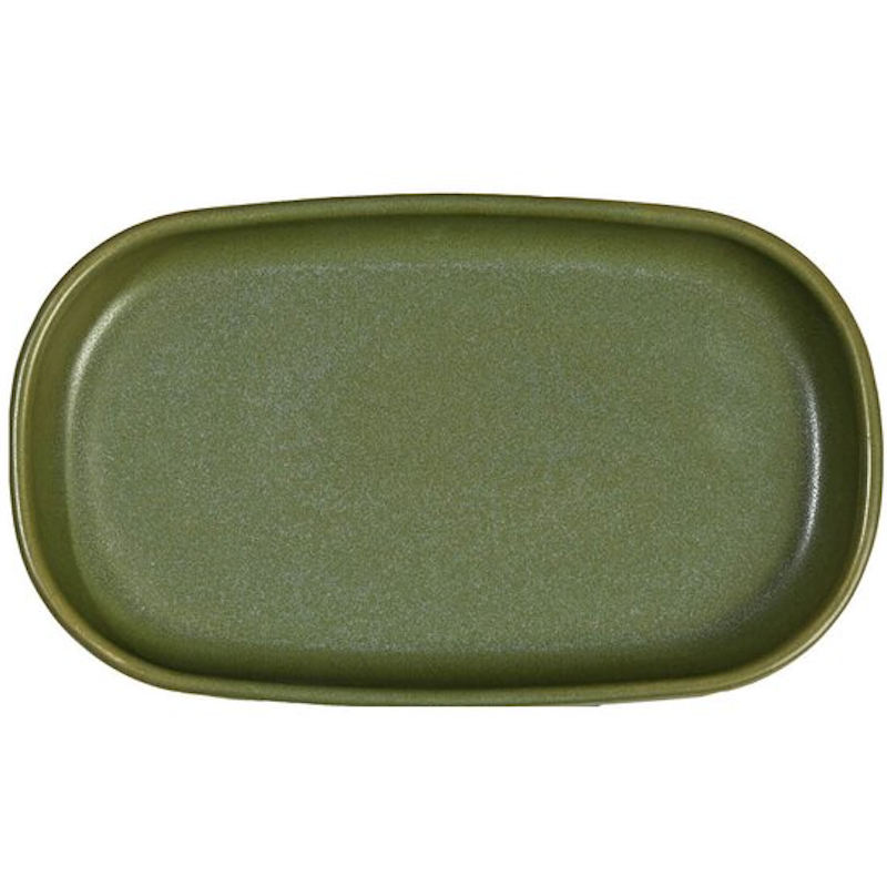 Porto Serving Plate, Green