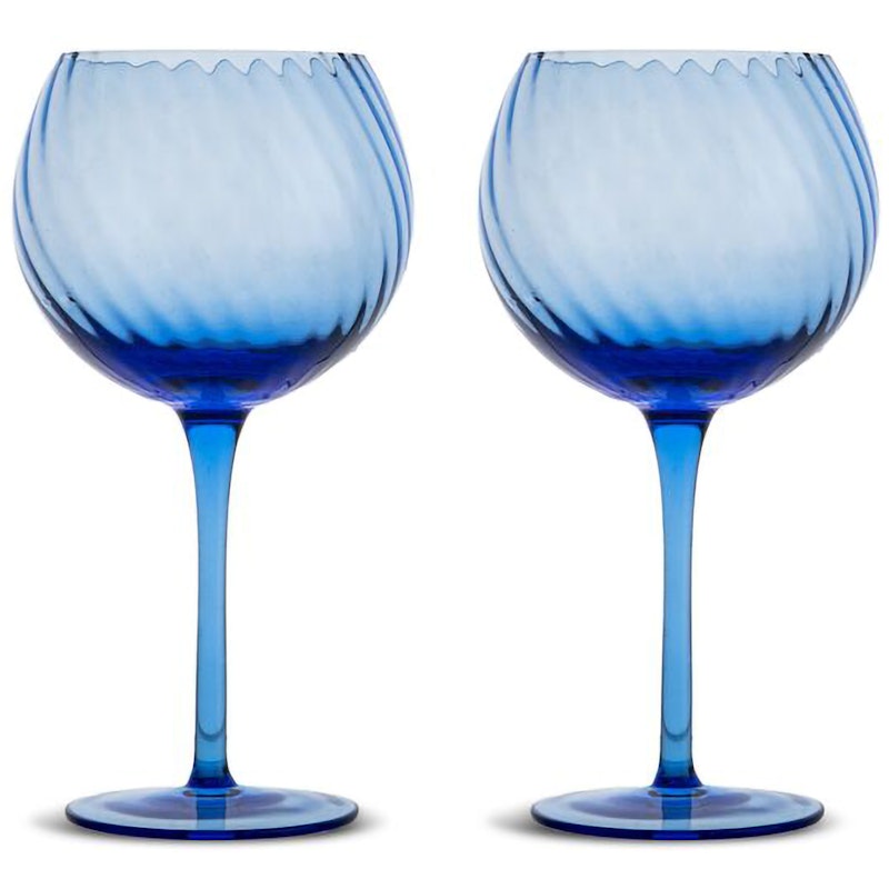 Opacity Wine Glasses 2-pack, Blue
