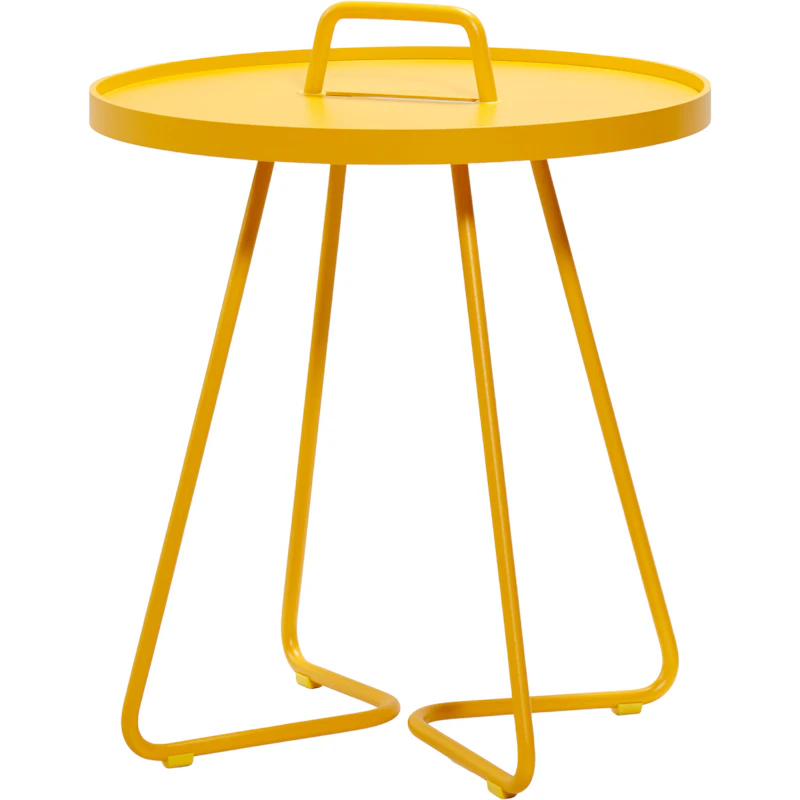 On The Move Side Table Small, Yellow