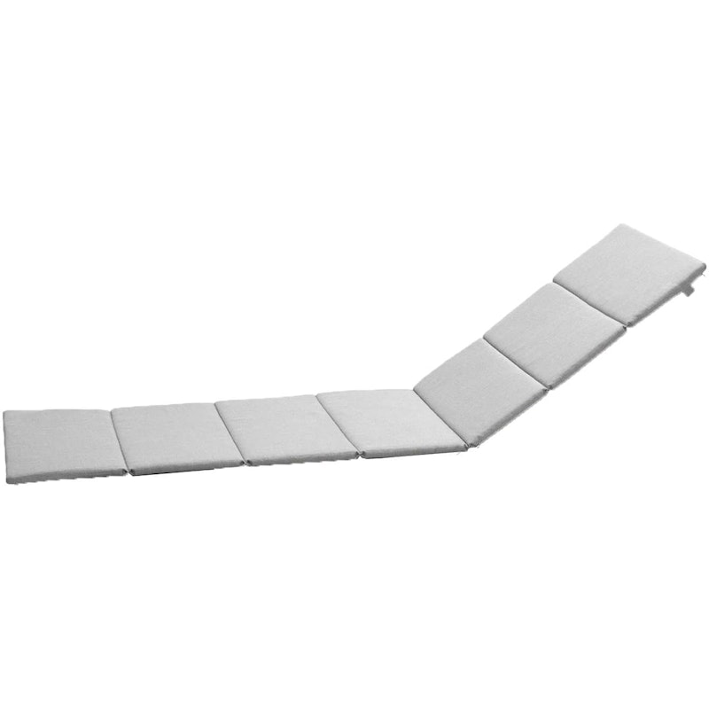 Siesta Sunbed Cushion, Light Grey