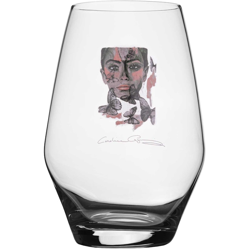 Butterfly Queen Drinking Glass 35 cl