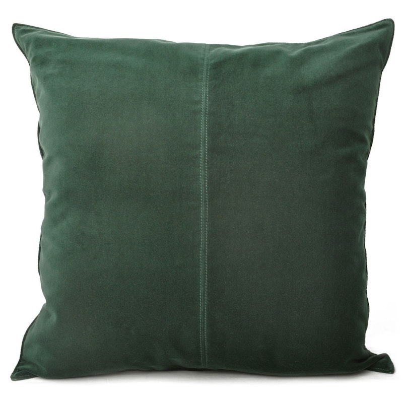 Velvet Cushion Cover 50x50 cm, Dark Green