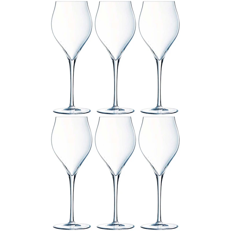 Exaltation Champagne Glass 30 cl Transparent, 6-pack