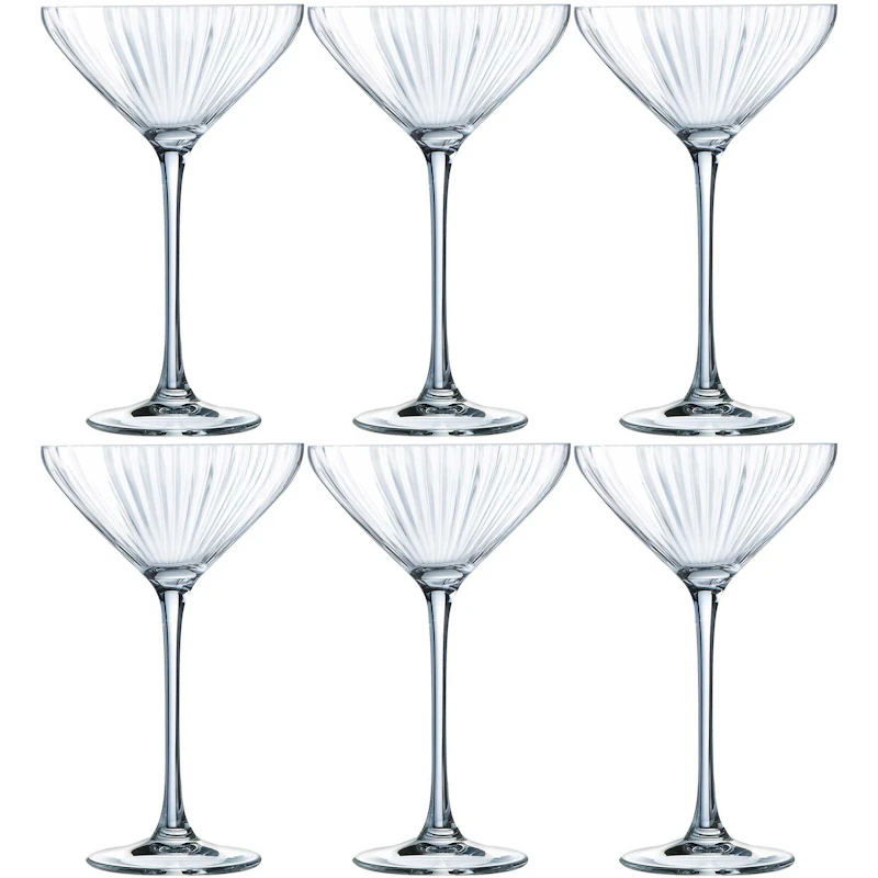 Symétrie Drink Glass 21 cl Transparent, 6-pack
