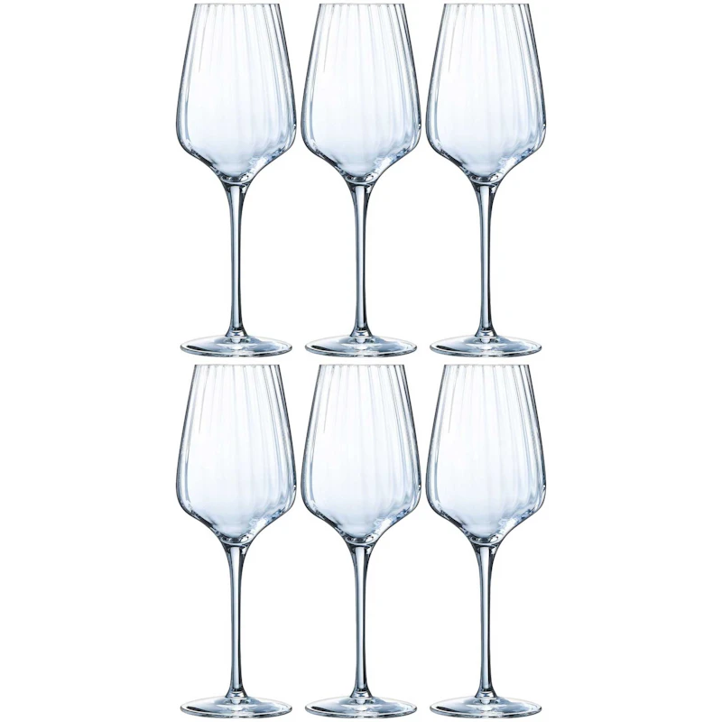 Symétrie Wine Glass 35 cl Transparent, 6-pack