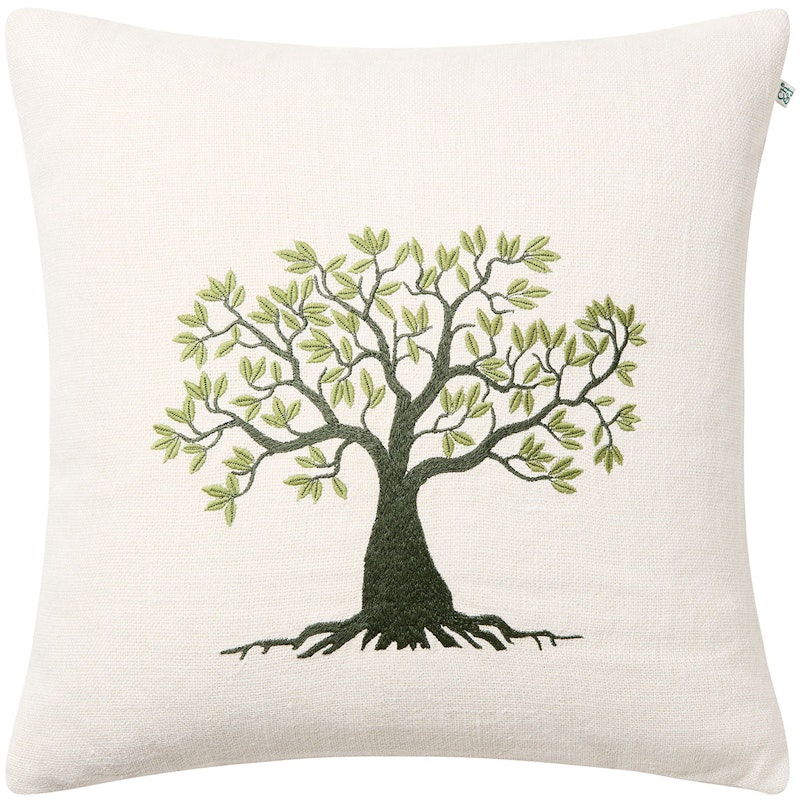 Baniyan Cushion Cover 50x50 cm, Green / Cactus Green