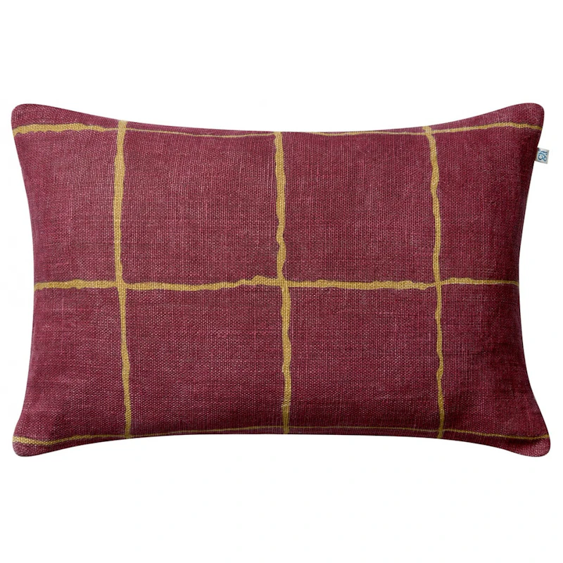 Chakra Cushion Cover 40x60 cm, Ruby / Masala Yellow