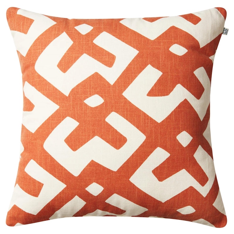 Dadra Cushion 50x50 cm, Off-white/Apricot Orange