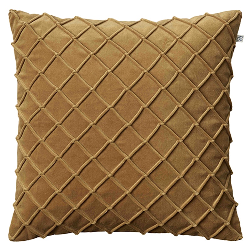 Deva Cushion Cover Masala Yellow, 50x50 cm