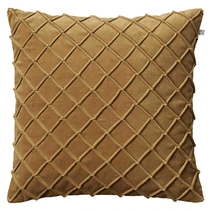 Deva Cushion Cover Masala Yellow, 50x50 cm