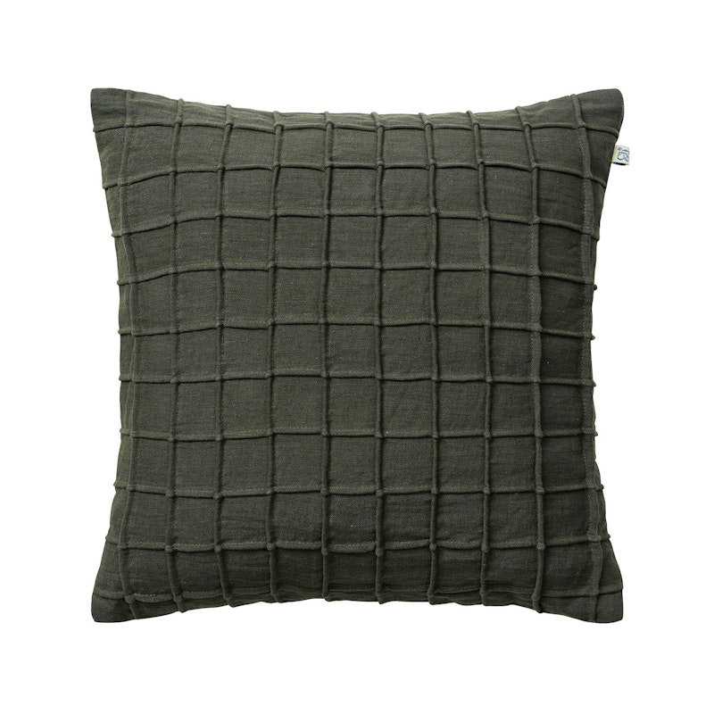 Jammu Cushion Cover 60x60 cm, Forest Green