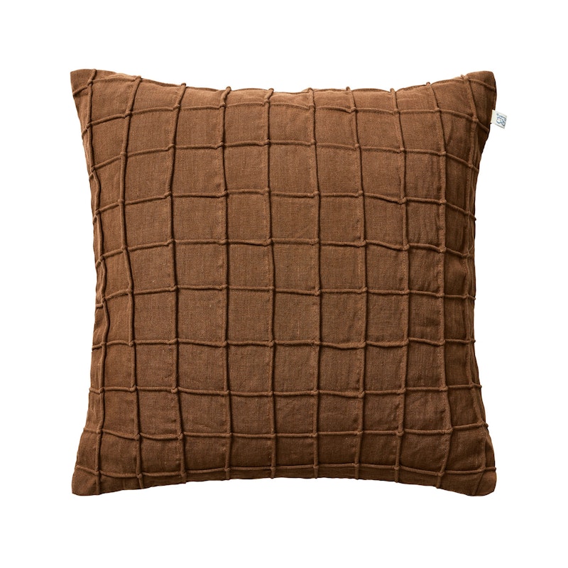 Jammu Cushion Cover 60x60 cm, Cognac