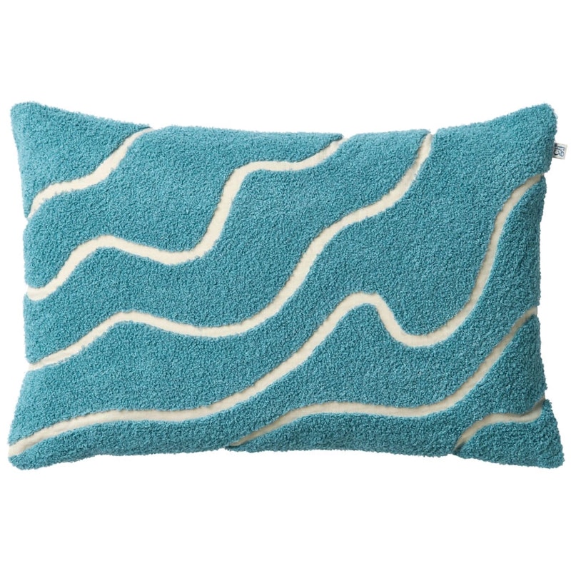 Kashi Cushion Cover 40x60 cm, Sky Blue