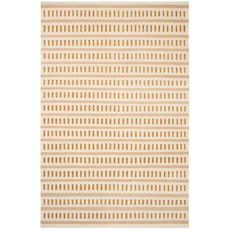 Ladakh Wool Rug 180x270 cm, Off-white / Beige / Masala Yellow