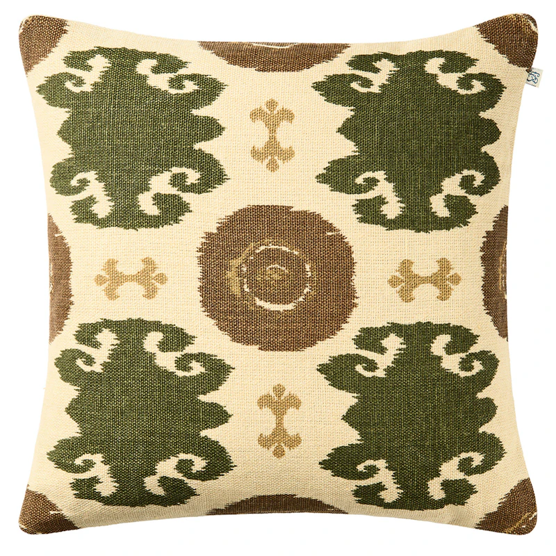 Mahal Cushion Cover, Taupe