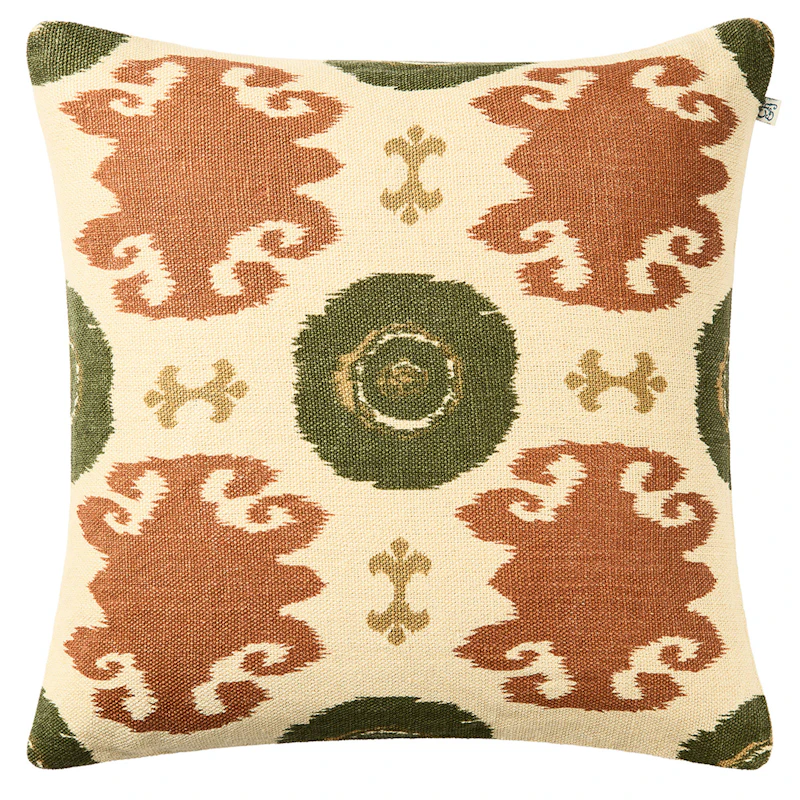 Mahal Cushion Cover, Apricot Orange