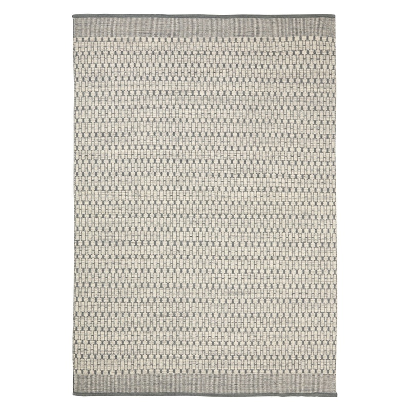 Dhurry Wool Mahi Carpet 200x300 cm, Off White/Grey