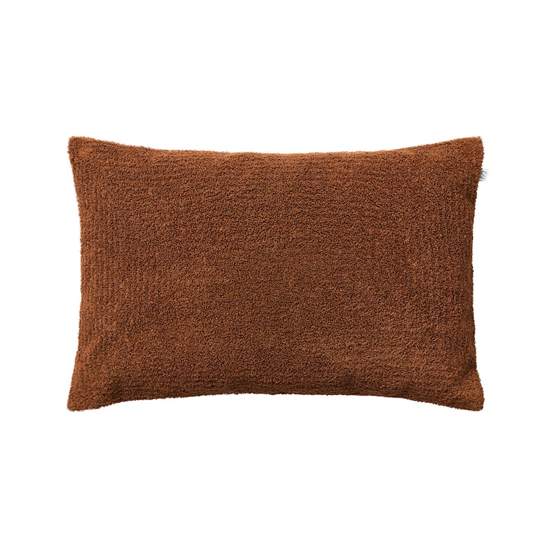 Mani Cushion Cover Bouclé 40x60 cm, Cognac