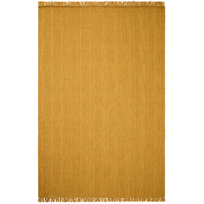 Nanda Wool Rug 170x240 cm, Masala Yellow
