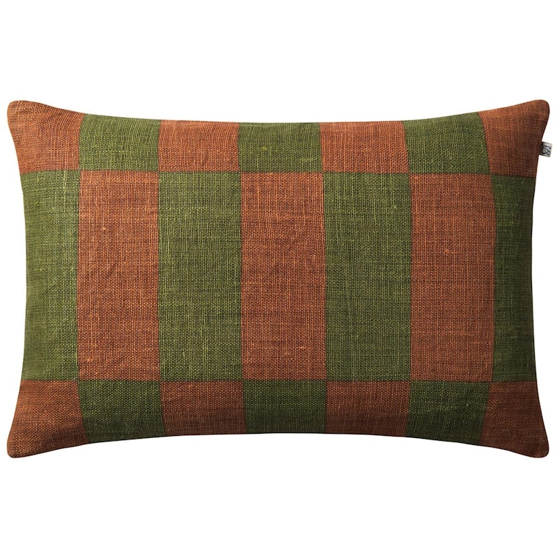 Samar Cushion Cover 40x60 cm, Terracotta / Cactus Green