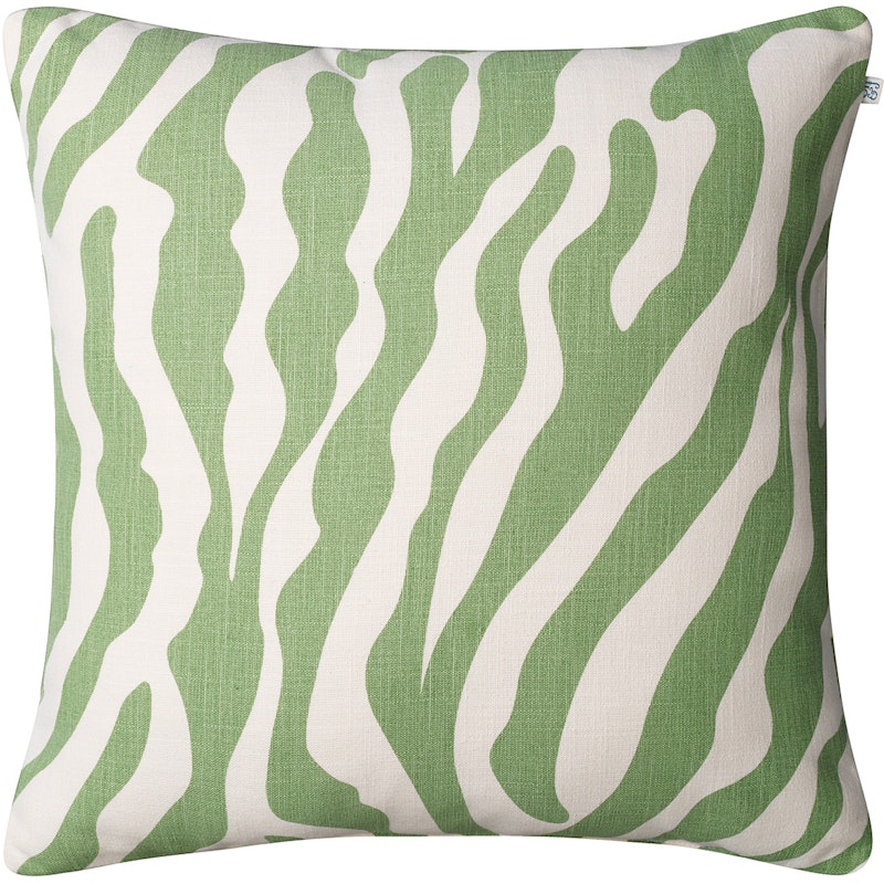 Zebra Cushion 50x50 cm Outdoor, Sage / Off-white